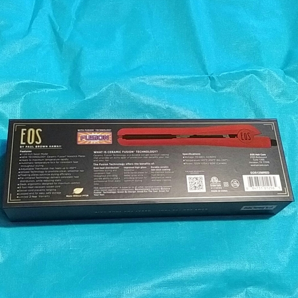 🌻 EOS PAUL BROWN  🌼Flat Iron 1 1/4  INCH - Picture 4 of 7
